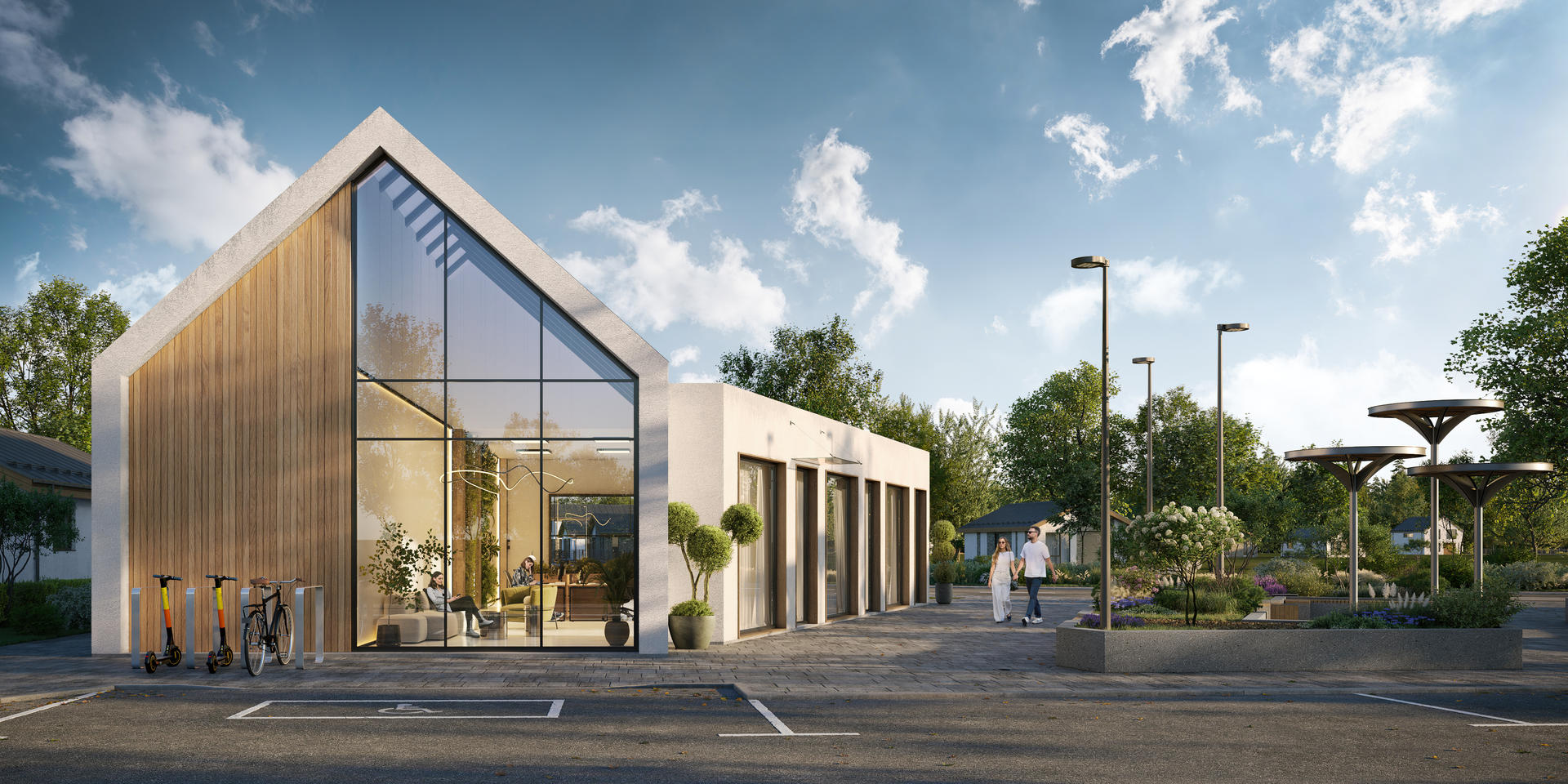 Продажа дома, 103м <sup>2</sup>, 5 сот., Московская, коттеджный поселок Пушкино Дом у Воды,  1.1