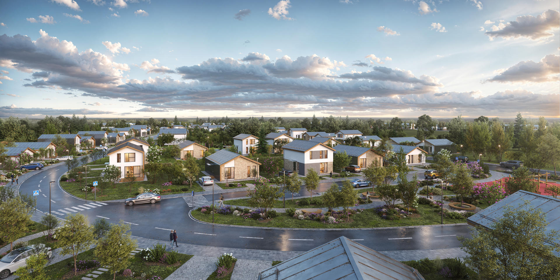 Продажа дома, 103м <sup>2</sup>, 5 сот., Московская, коттеджный поселок Пушкино Дом у Воды,  1.1