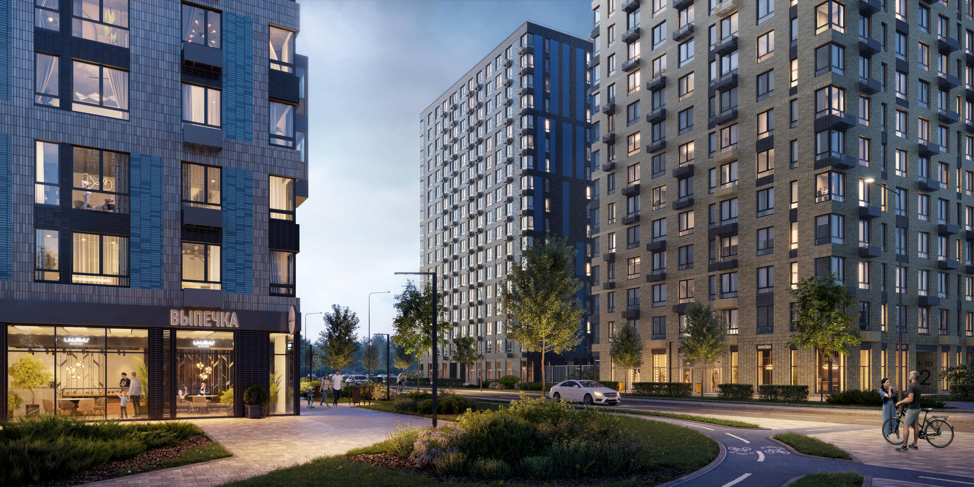 Продажа 1-комнатной новостройки, Московская, квартал Ивакино,  к3