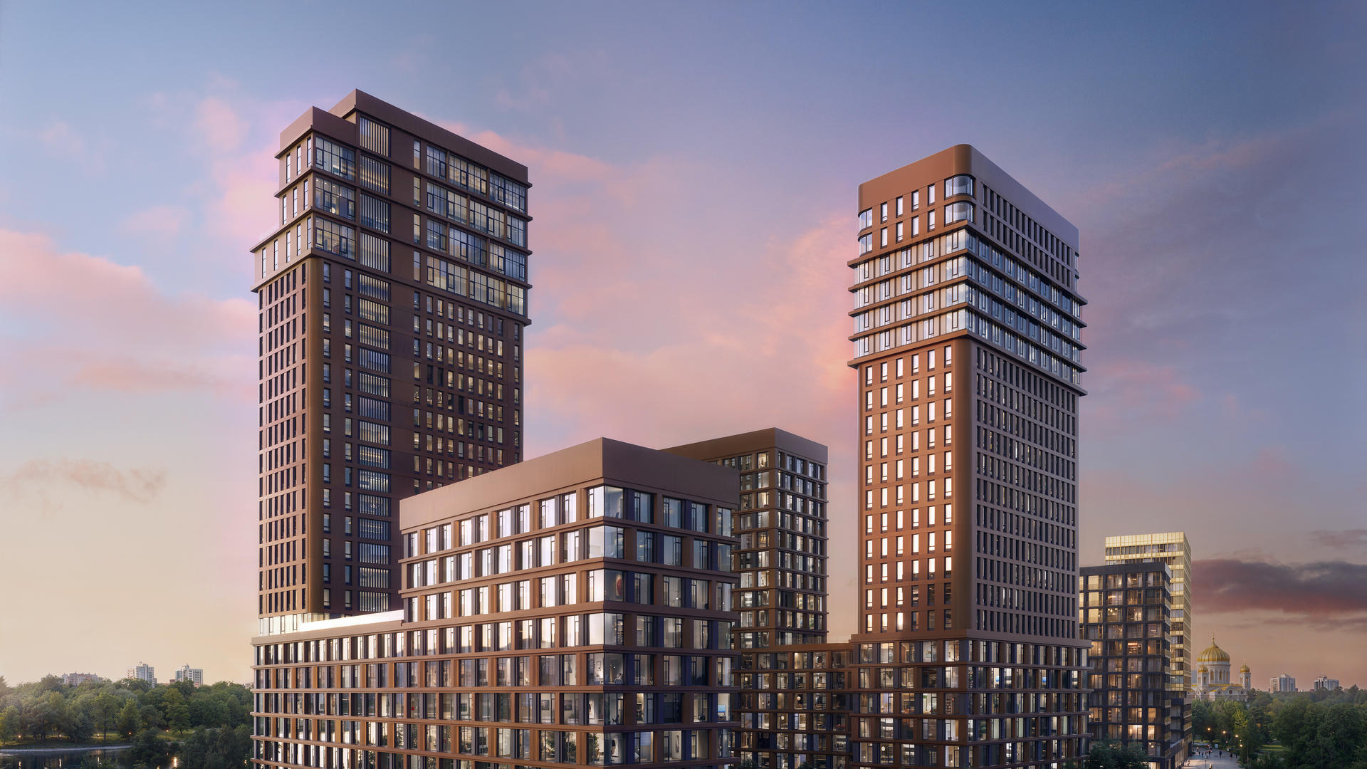 Продажа 1-комнатной новостройки, Москва, жилой комплекс Квартал на Воде,  1