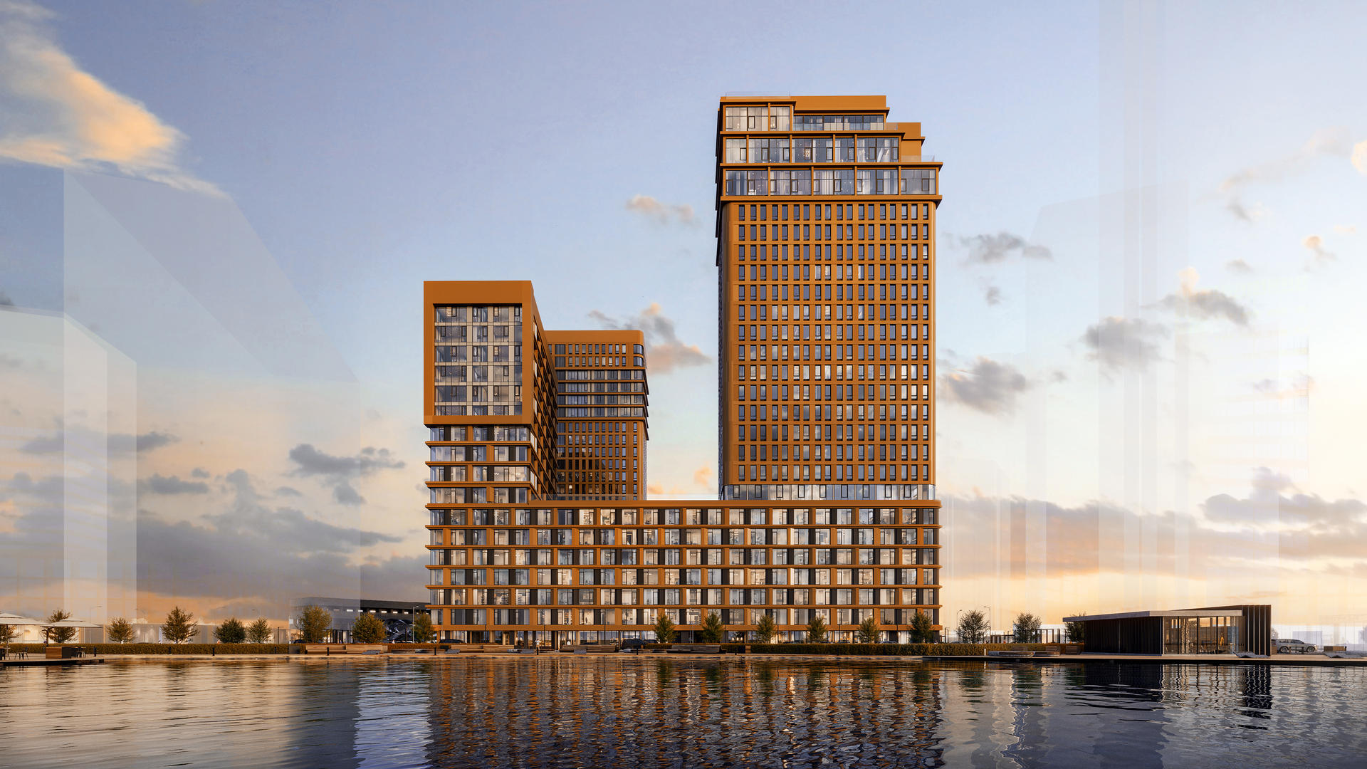 Продажа 1-комнатной новостройки, Москва, жилой комплекс Квартал на Воде,  1