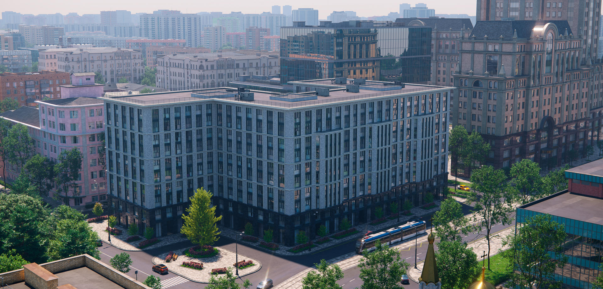 Продажа 1-комнатной новостройки, Москва, Стремянный пер,  2