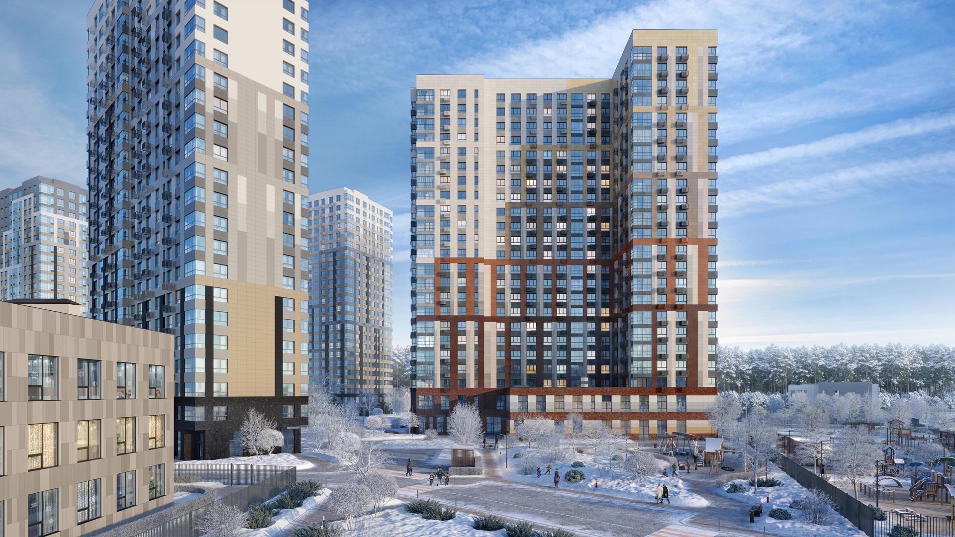 Продажа 4-комнатной новостройки, Одинцово, микрорайон Клубничное Поле,  8