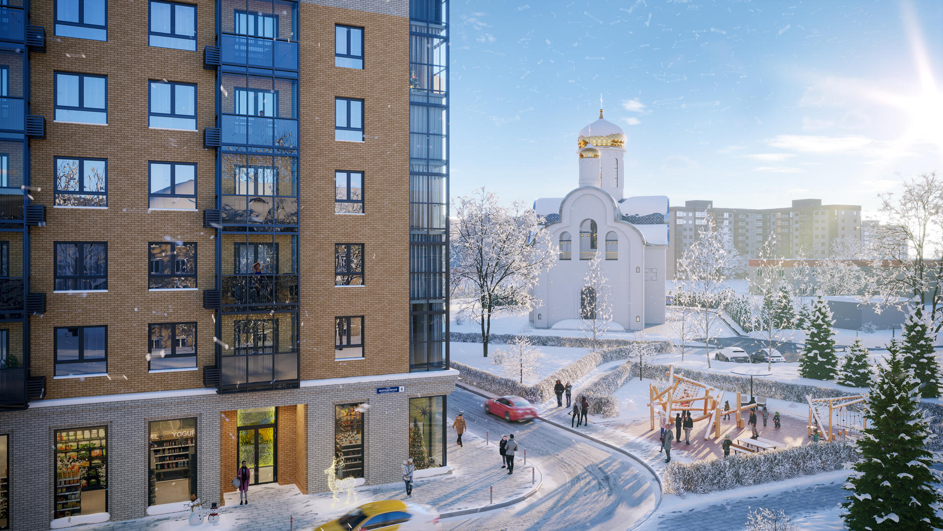 Продажа 1-комнатной новостройки, Московская, Фасадная ул,  10В