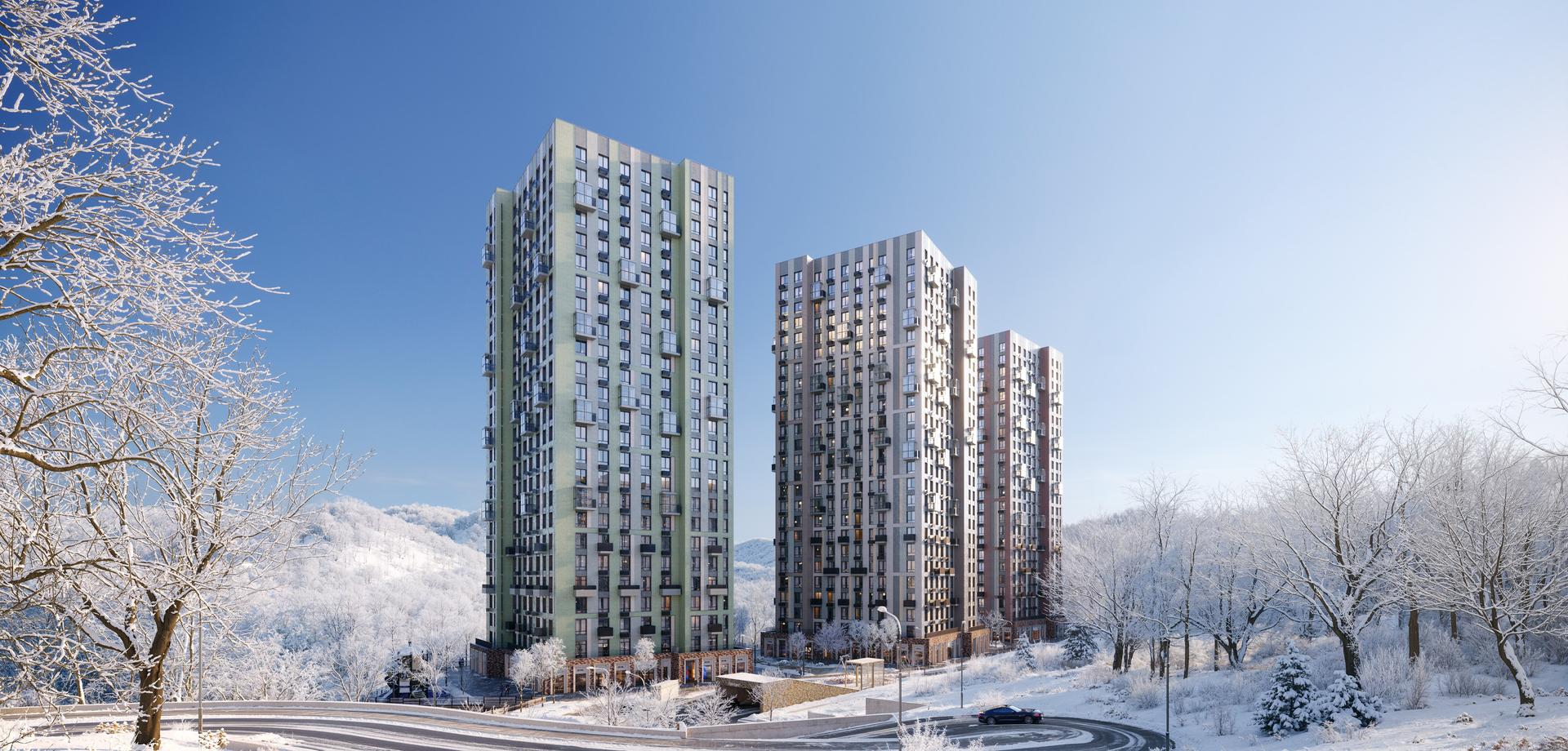 Продажа 1-комнатной новостройки, Владивосток, Сабанеева ул,  1.3