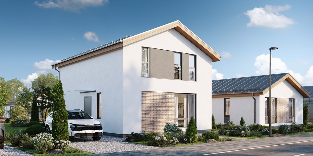 Продажа дома, 122м <sup>2</sup>, 5 сот., Московская, коттеджный поселок Пушкино Дом у Воды,  1.1