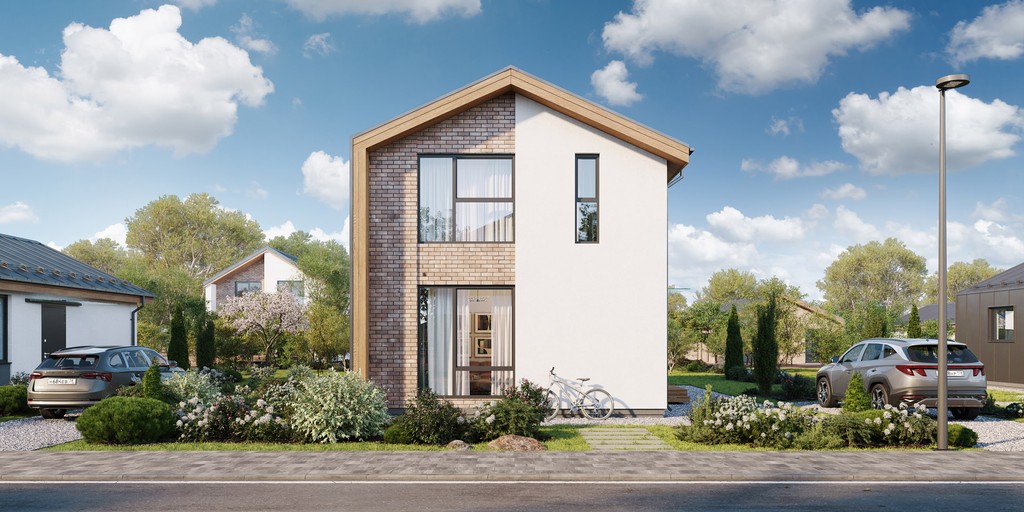 Продажа дома, 103м <sup>2</sup>, 5 сот., Московская, коттеджный поселок Пушкино Дом у Воды,  1.1